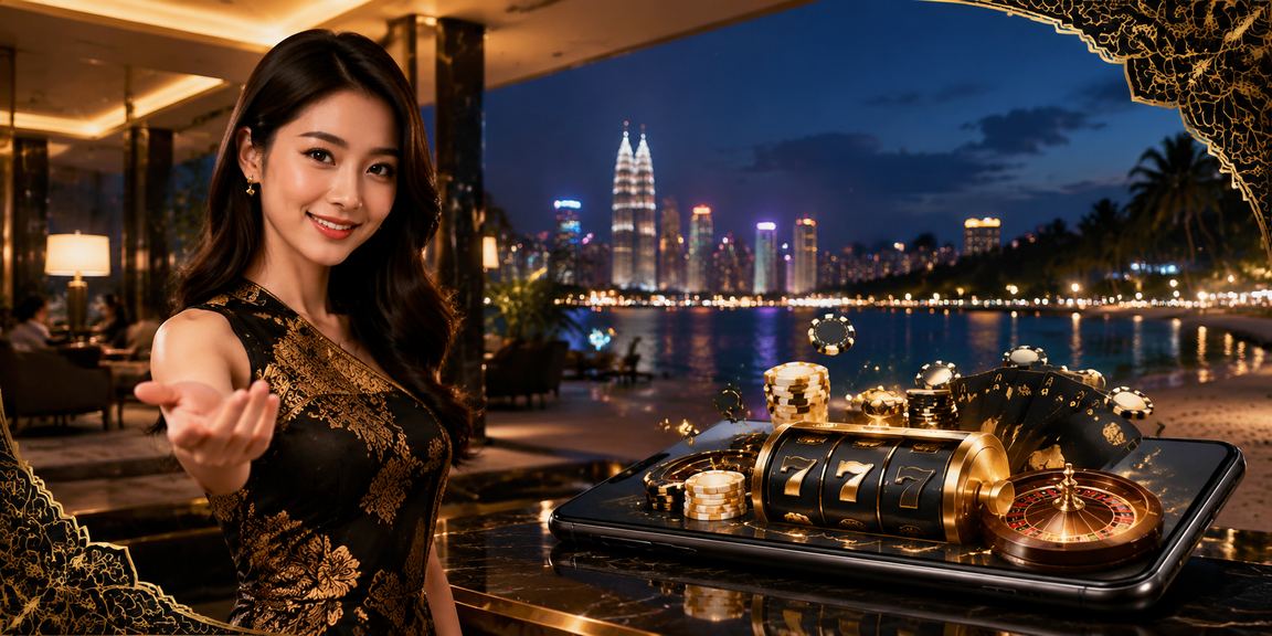 Aplikasi kasino dan jackpot mudah alih aladdin888 di Kuala Lumpur dengan rekaan batik