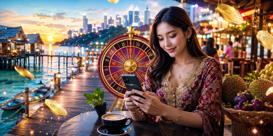 Pemain kasino Malaysia menikmati permainan roulette gaya Melayu melalui platform aladdin888