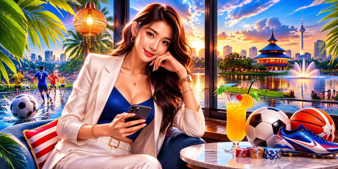 Pengguna Malaysia menikmati pertaruhan sukan dan jackpot dalam talian bersama gaya hidup tempatan